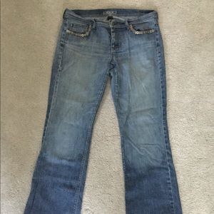 Stone washed jeans